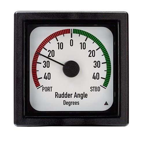 DEIF DLQ72-PC-NY Rudder Angle Indicator 5430-DLQ72H-50 AG696