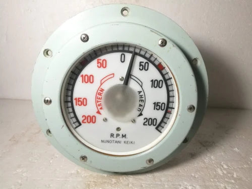 Electric Propeller Shaft Revolution Indicator NUNOTANI KEIKI FE150SK