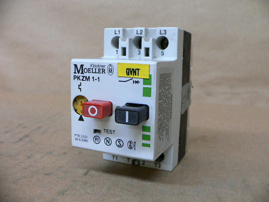 Manual Motor Starter Circuit Breaker PKZM 1-4 48A 50 60 Hz | Klockner Moeller