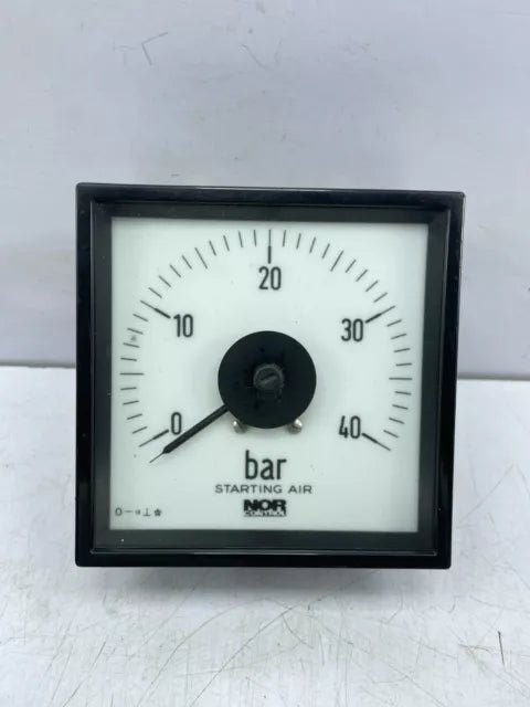 Nor Control 0 40 Bar Meter | Nor