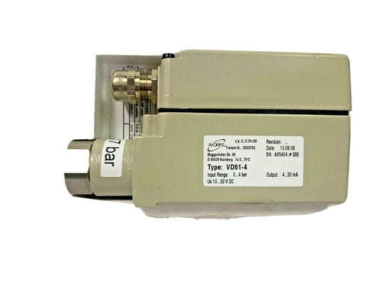 NORIS VD61-4 Pressure Transmitter Review | Sensor Tech