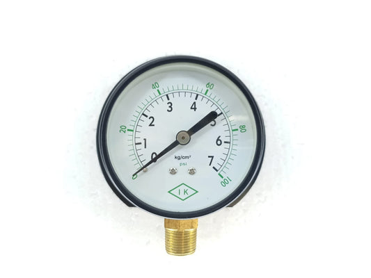 Pressure Gauge 0-100 PSI 0-7 Kg/cm2 | Weike