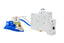 Schneider A9D07232 Circuit Breaker with Blue and Beige Wiring for Electrical Safety