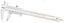 Vernier Caliper 125MEB With Stainless Hardened | Starrett