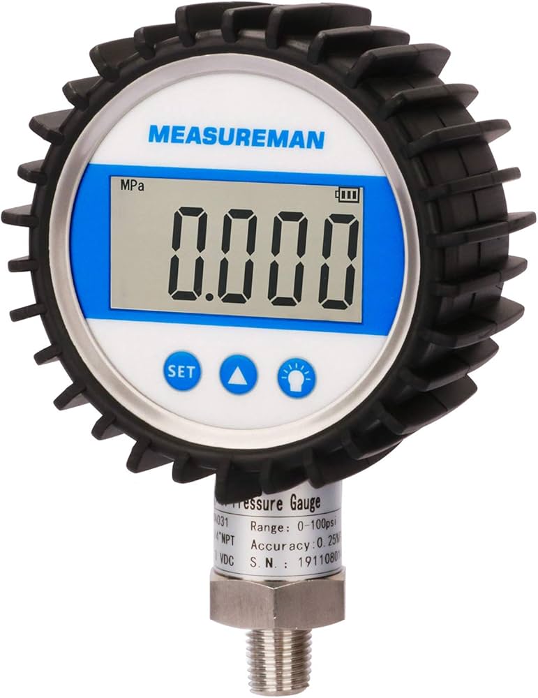 0-1 MPA Pressure Gauge 60mm Daito - Precision Measurement-Ram Automations