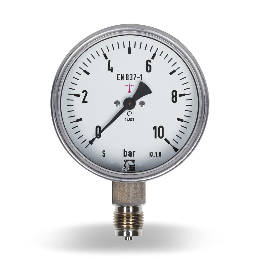 0-1 NR Gauge - Rubinetterie del Friuli - Plumbing Pressure Gauge-Ram Automations