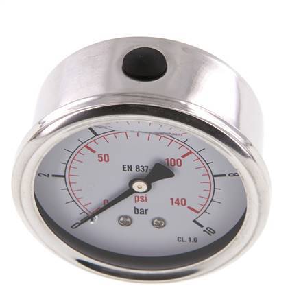 0-10 Bar Pressure Meter SIPIE Mod. 4961 Ar - Industrial Gauge-Ram Automations