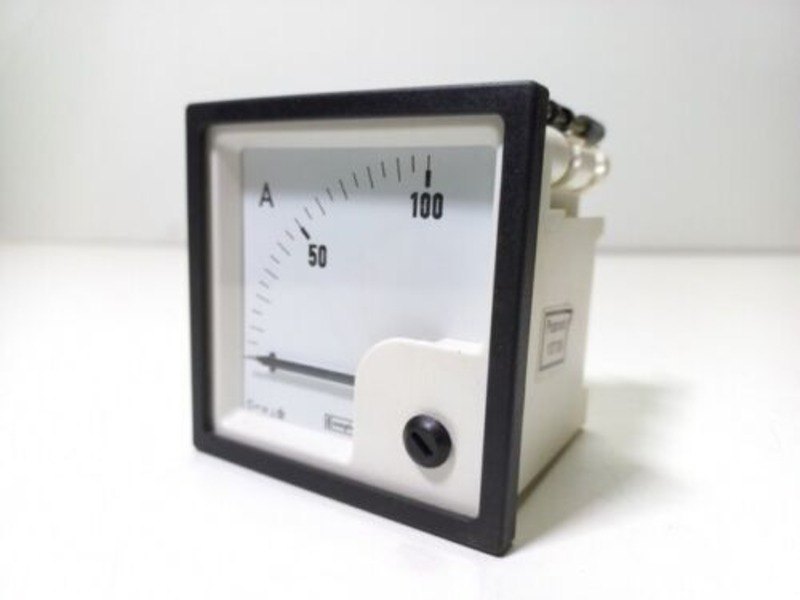 0-100 DC Amperes Meter Crompton | Crompton Main image