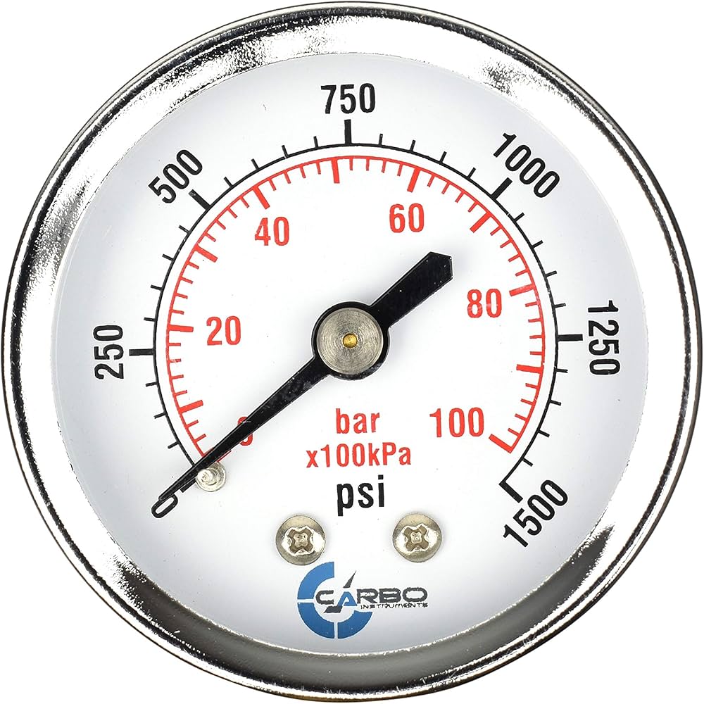 0-1500 BAR Pressure Gauge | Toako Main image