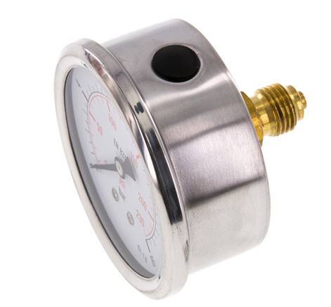 0-16 Bar Class B Pressure Gauge - Ram Automations-Ram Automations