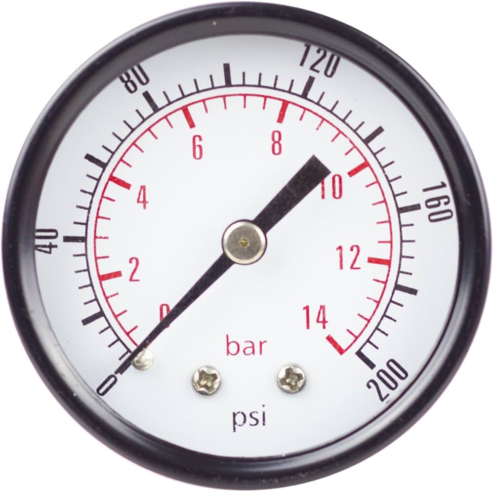 0-200 PSI Pressure Gauge | Weike Main image