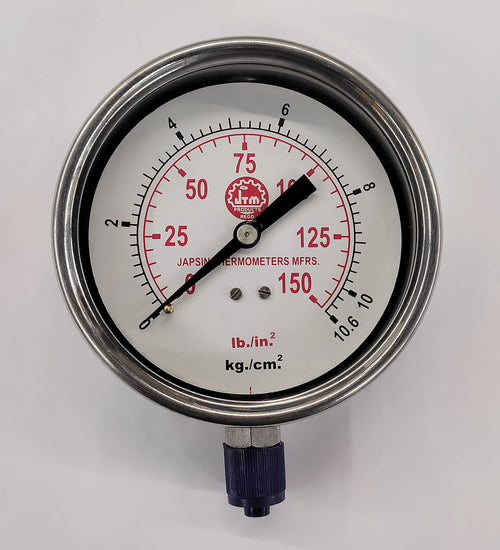 0-225 PSI Pressure Gauge - ABP 2.0" Dial – Industrial Monitoring-Ram Automations