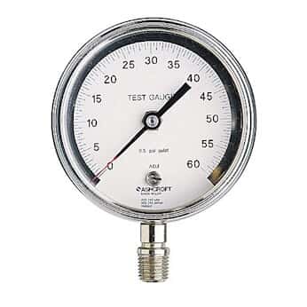 Ashcroft 0-3000 PSI Pressure Gauge - 238A460-01 Rev.E-Ram Automations
