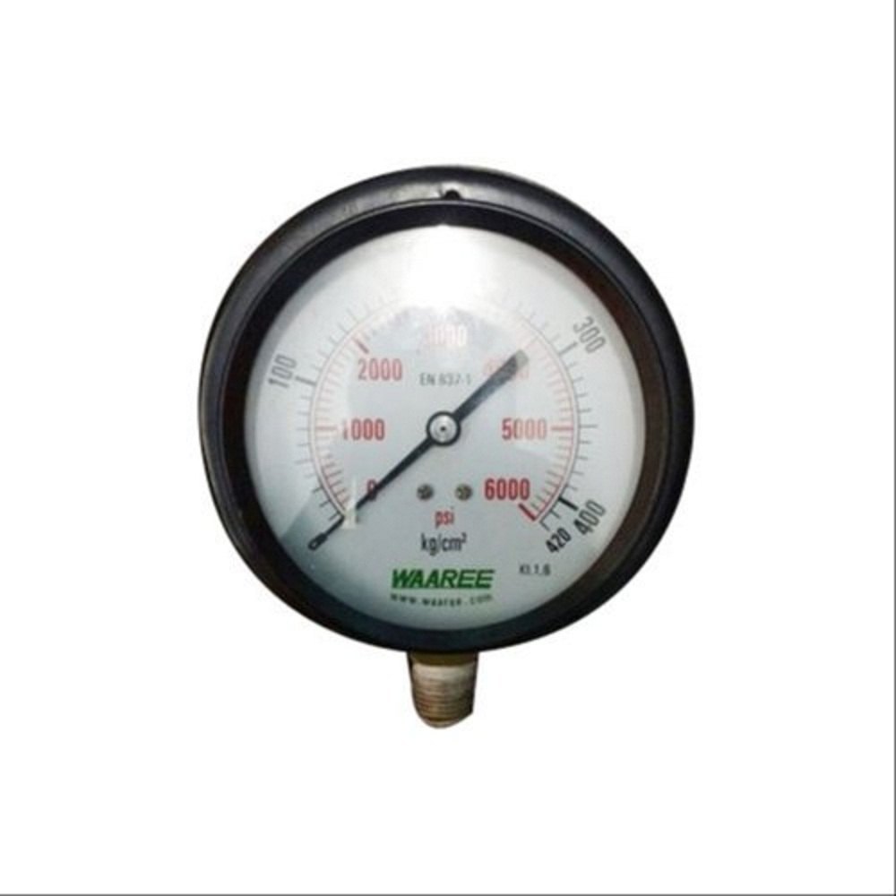 0-4000 Psi Pressure Gauge Waaree Main image
