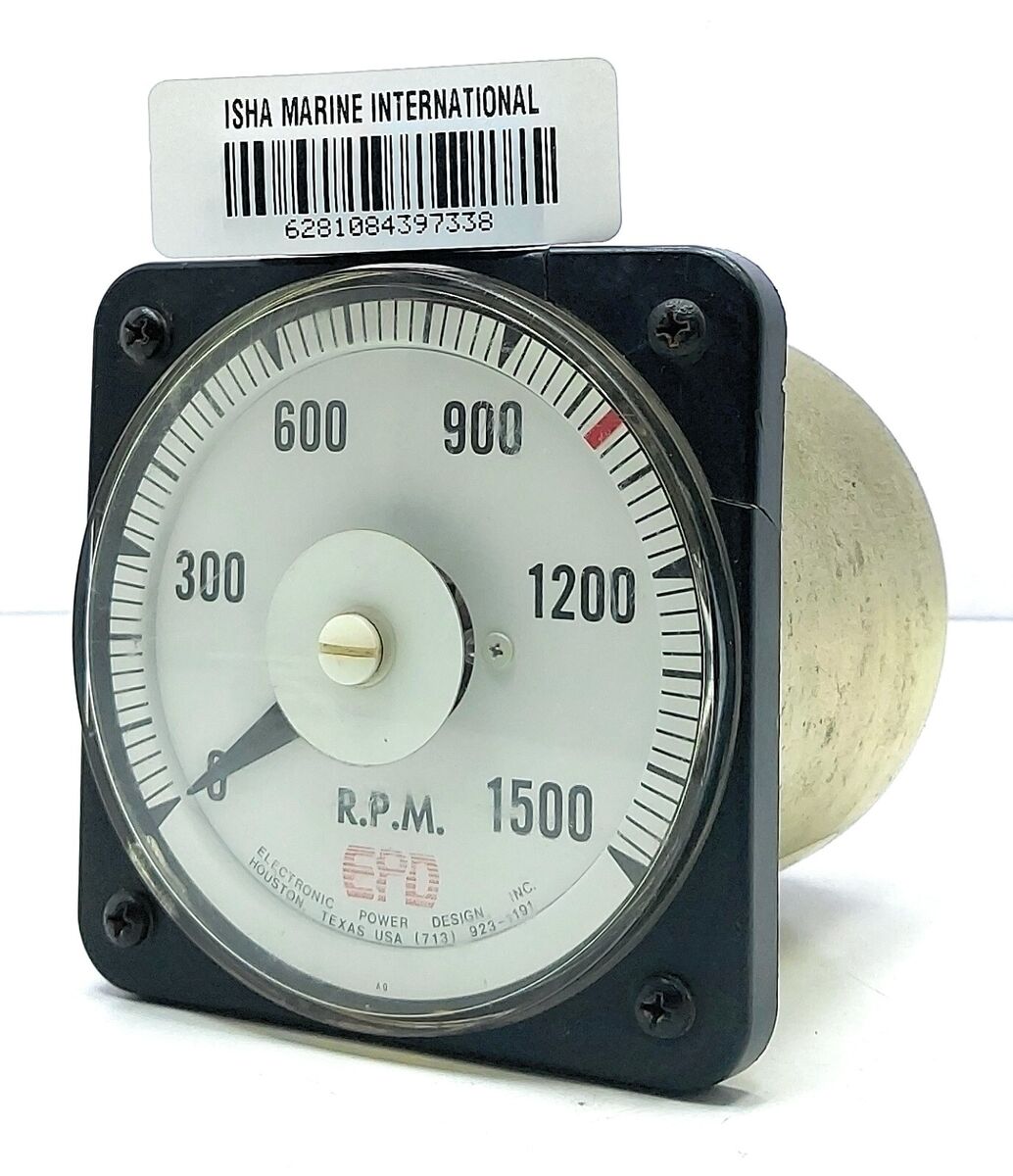 0-500 RPM Meter-Yokogawa 86JA7562 RPM Meter Main image