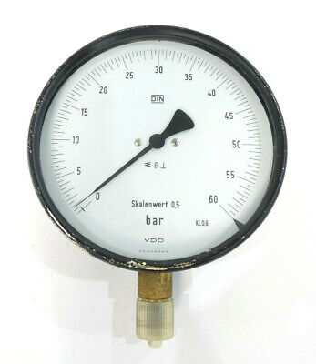 0-60 Bar Meter Vdo - Precision Pressure Measurement-Ram Automations