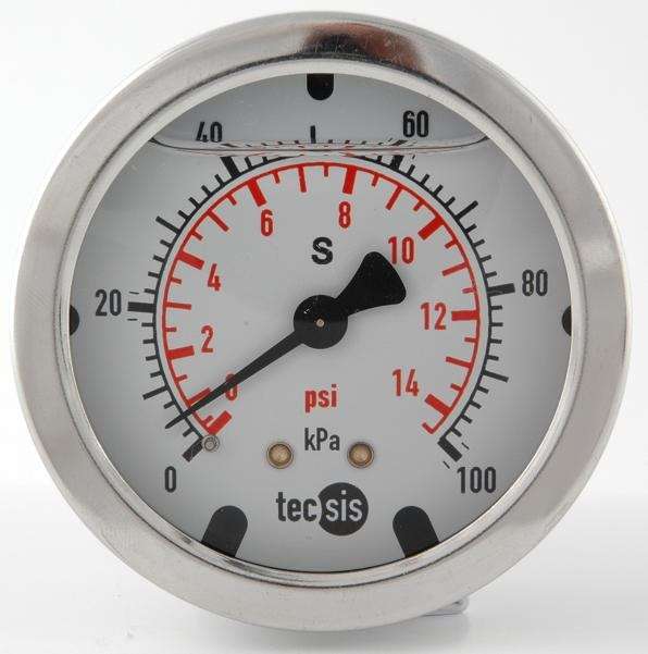 0-60 Bar Pressure Gauge Tecsis | Tecsis