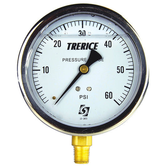 0-60 PSI Pressure Gauge Wash Pressure | Nsf