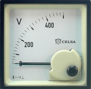 0-600V Voltage Meter Celsa
