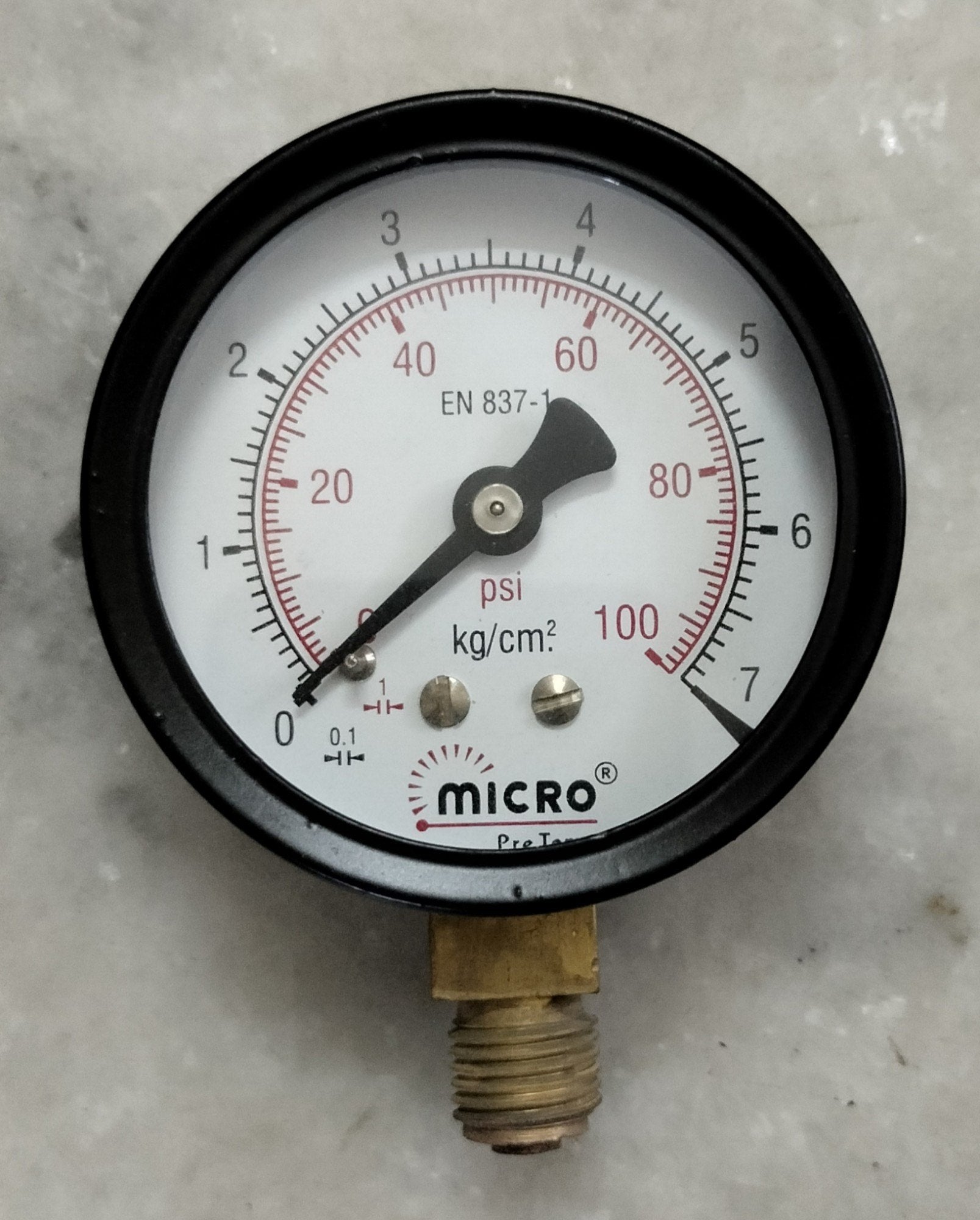 0-7 KG/CM2 Pressure Gauge | Kk Gauges Main image