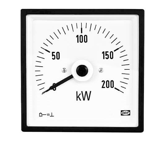 0-700 Rpm Deif Dq72-x Meter | Deif