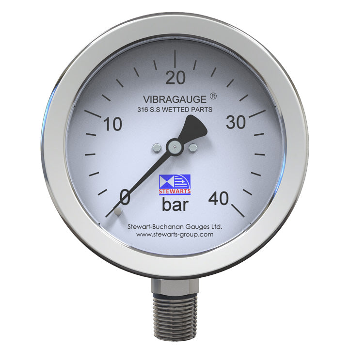0-5000 PSI Vibra Gauge | Stewarts Pressure Measurement-Ram Automations
