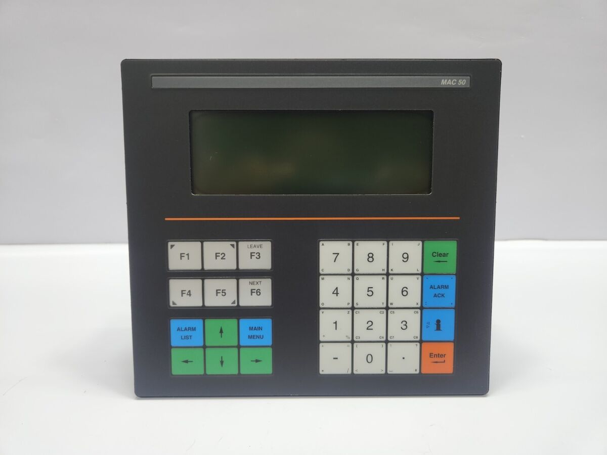00720A MAC 50/ML Operator Panel | G&L Beijer Electronics