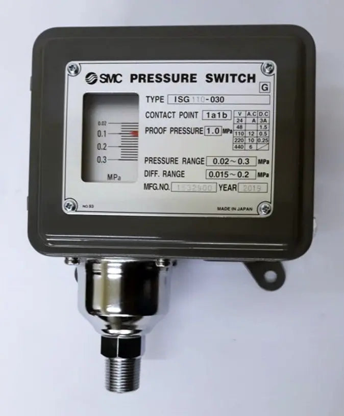 030 Pressure Controls-SMC ISG110 | SMC