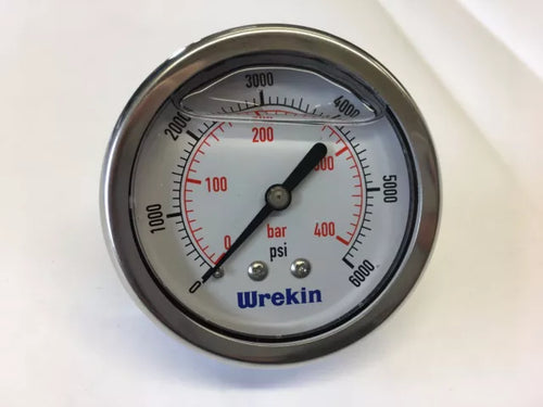 0-4 Bar Pressure Gauge | Howoyb | Industrial Measurement Tool-Ram Automations