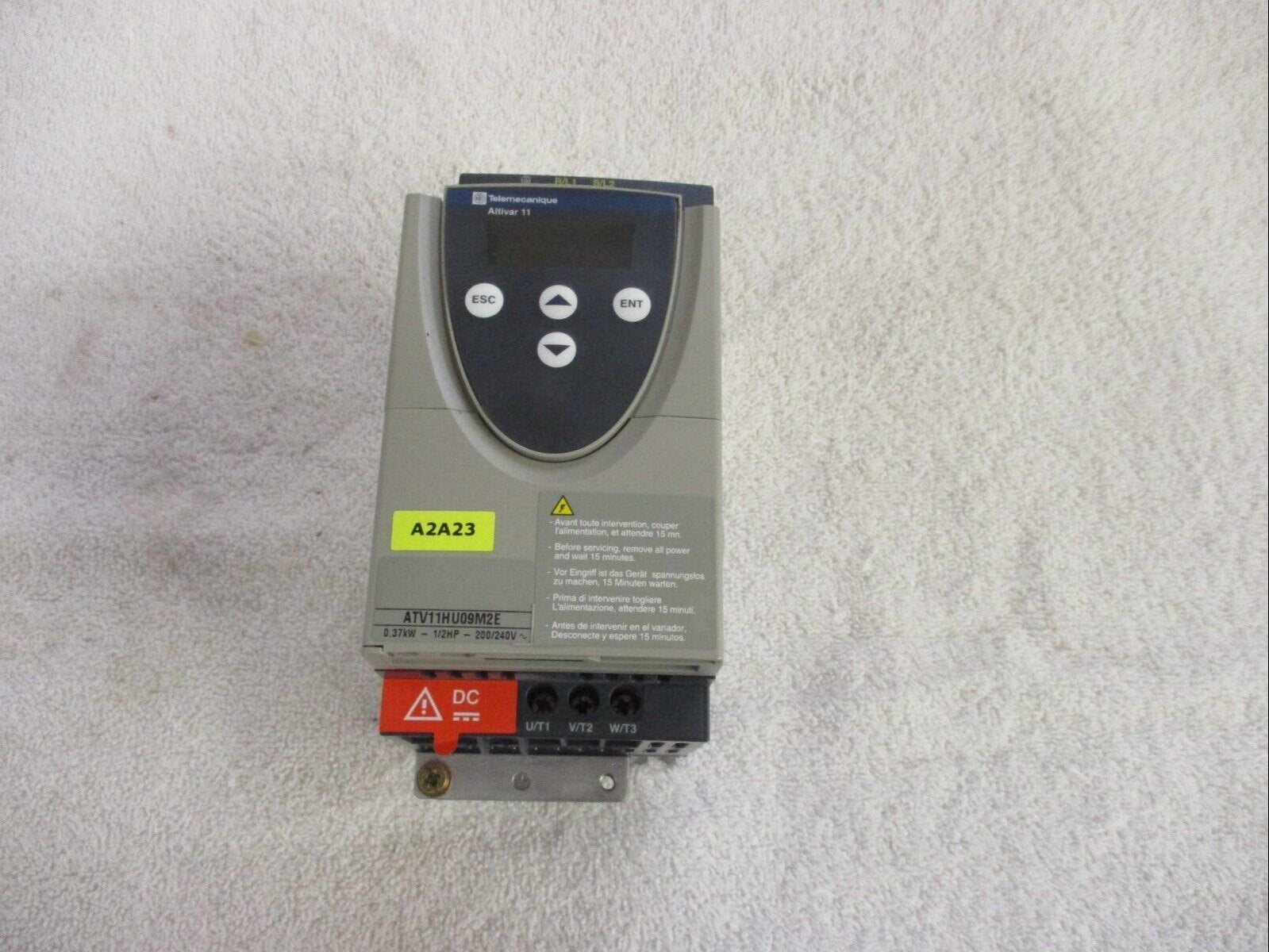0.75 Kw-200 240 V Telemecanique Atv08Hu18M2X Drive | Telemecanique