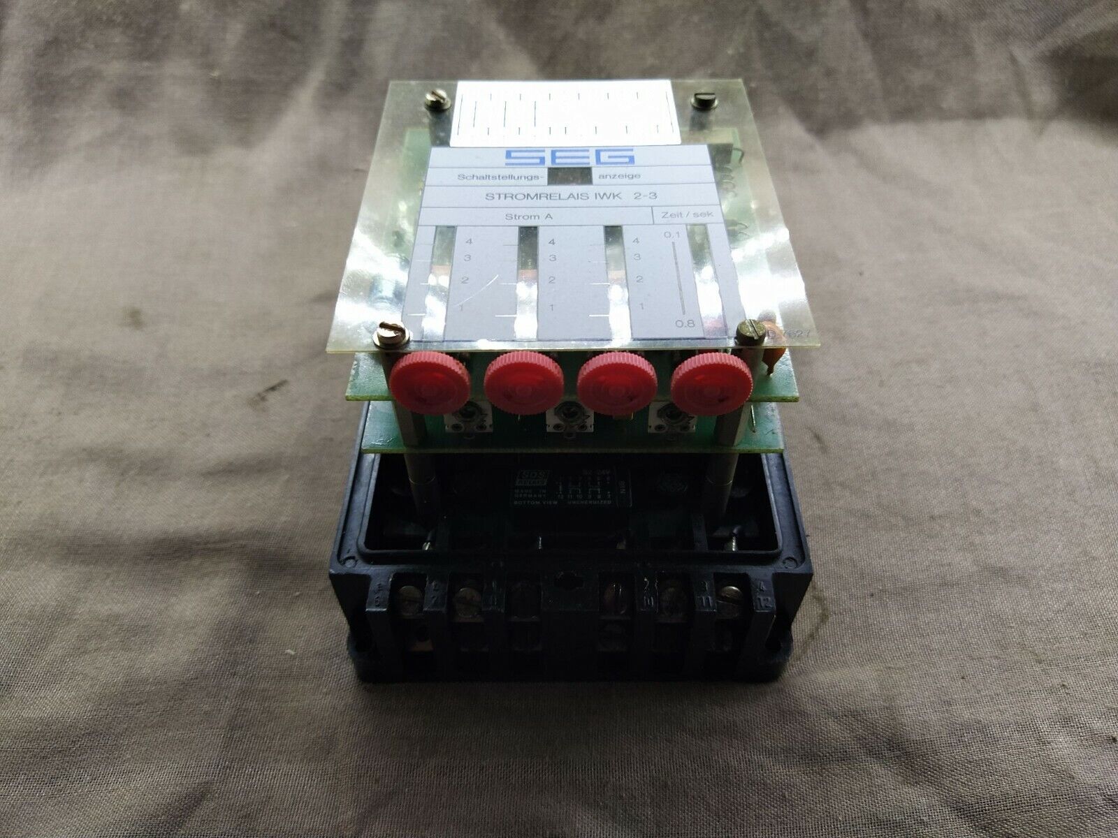 0.8-3-5-2 Seg iwk Stromrelais Current Relay