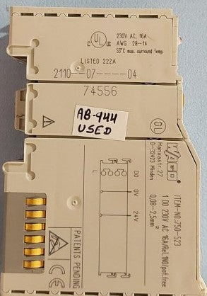 1-Channel Digital Output Module WAGO 750-525 | WAGO