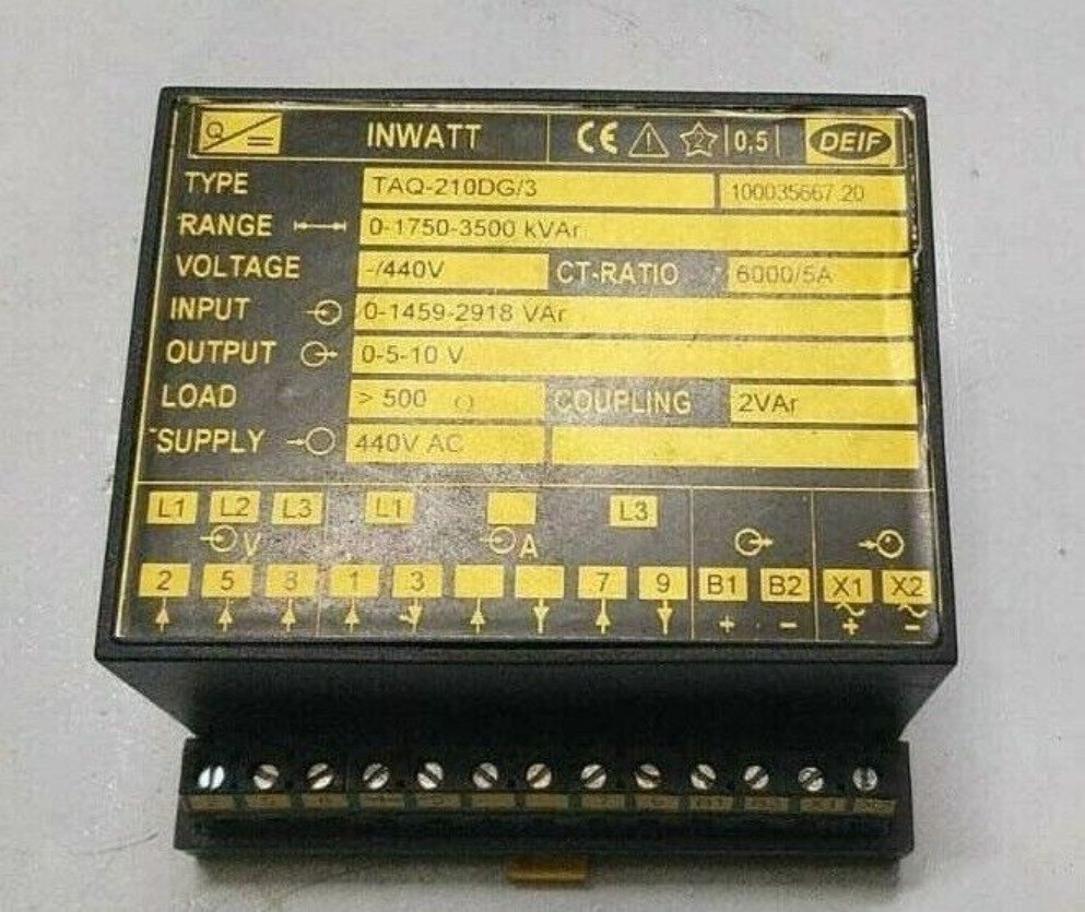 100008157-10-DEIF-TAQ-210DG-3-VAR-Transducer-New Main image