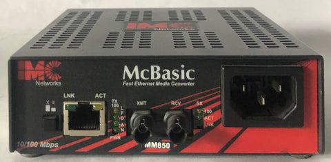 IMC Networks MCBasic 10/100 Media Converter MM1300 - Fast Ethernet-Ram Automations