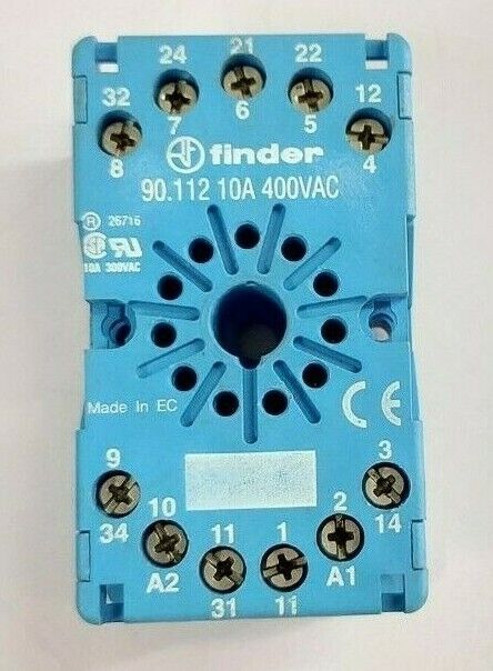 FINDER 90.112 10A 400VAC Relay - Electrical Component-Ram Automations