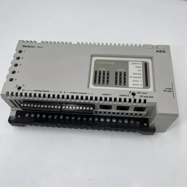 110 CPU 612 03 Micro CPU DC PS ANIO | AEG SCHNEIDER MODICON
