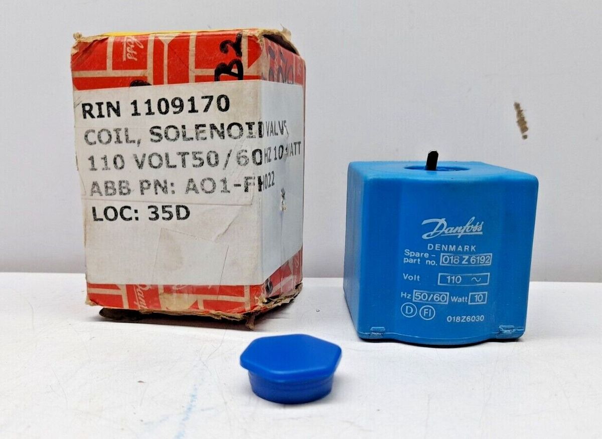 110V 50-60Hz 10W Solenoid Valve Coil-Danfoss 018Z6192 Main image