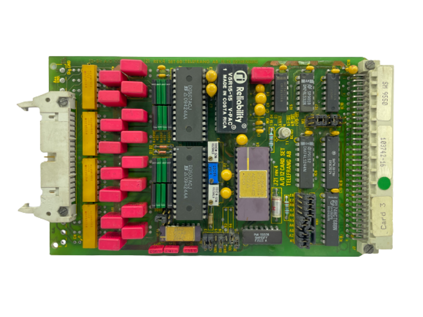 12-BIT A/D Converter Set TELEFRANG J21 | PCB Card Main image