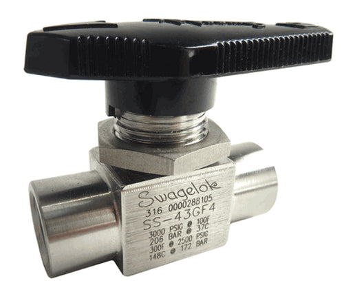 1/4" FNPT Ball Valve Swagelok 316 899560001 - Fluid Control-Ram Automations