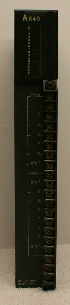 16 Point DC Input Module MITSUBISHI AX40 MELSEC | MELSEC