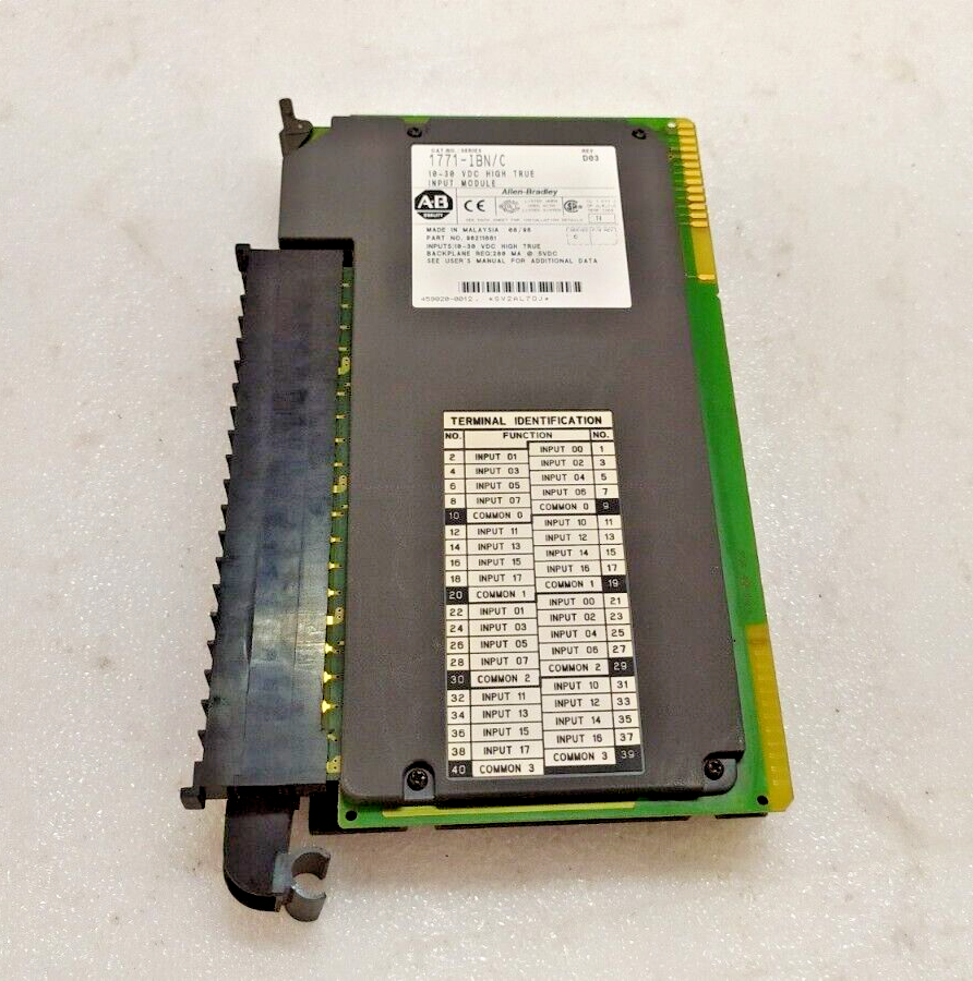 1771-IBNB - ALLEN-BRADLEY 10-30VDC HT INPUT | CTRLLOGIX