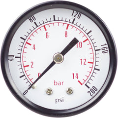 0-200 PSI Pressure Gauge | Weike