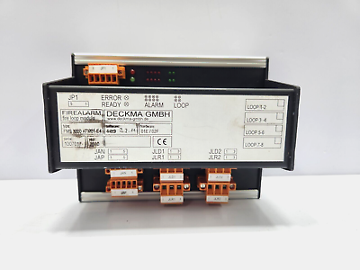 Enhance Fire Safety with DECKMA FMS 3000 AFM01-E4 Firealarm Fireloop Module - Ram Automations