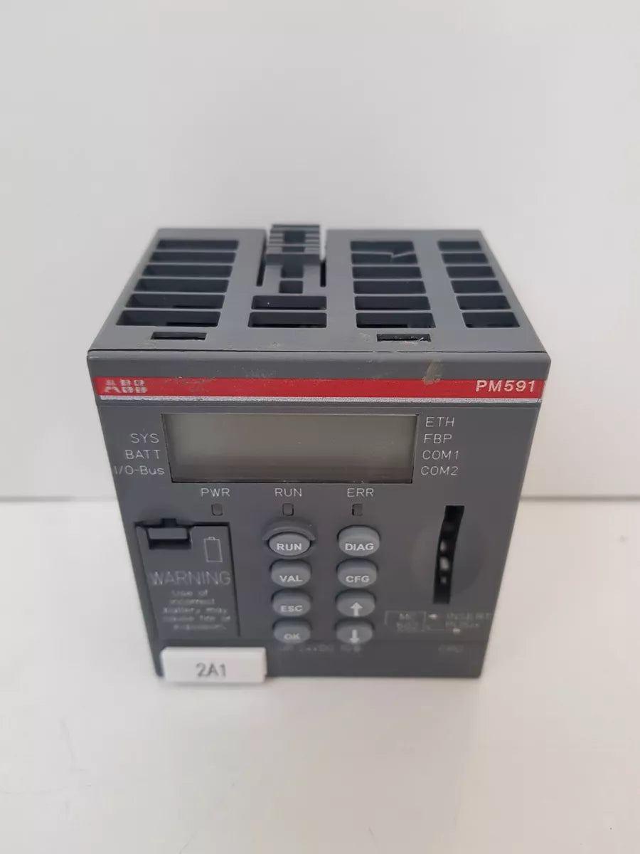 1SAP150100R0270-ABB PM591-ETH D0 CPU 4MB | ABB Main image