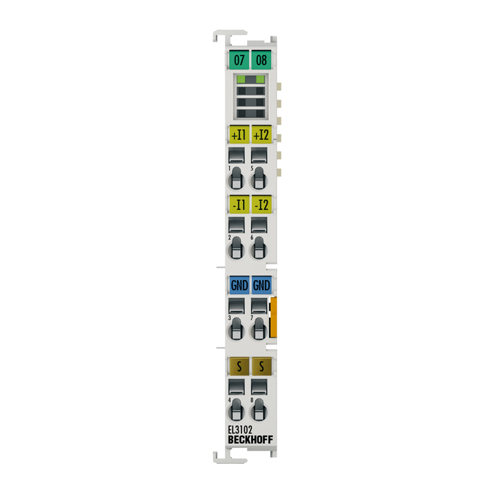 2-Channel Analog Input Differential BECKHOFF EL3102 | BECKHOFF