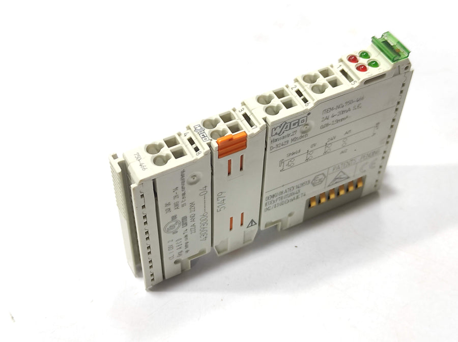 WAGO 750-466 2-Channel Analog Input Module – 4-20mA-Ram Automations