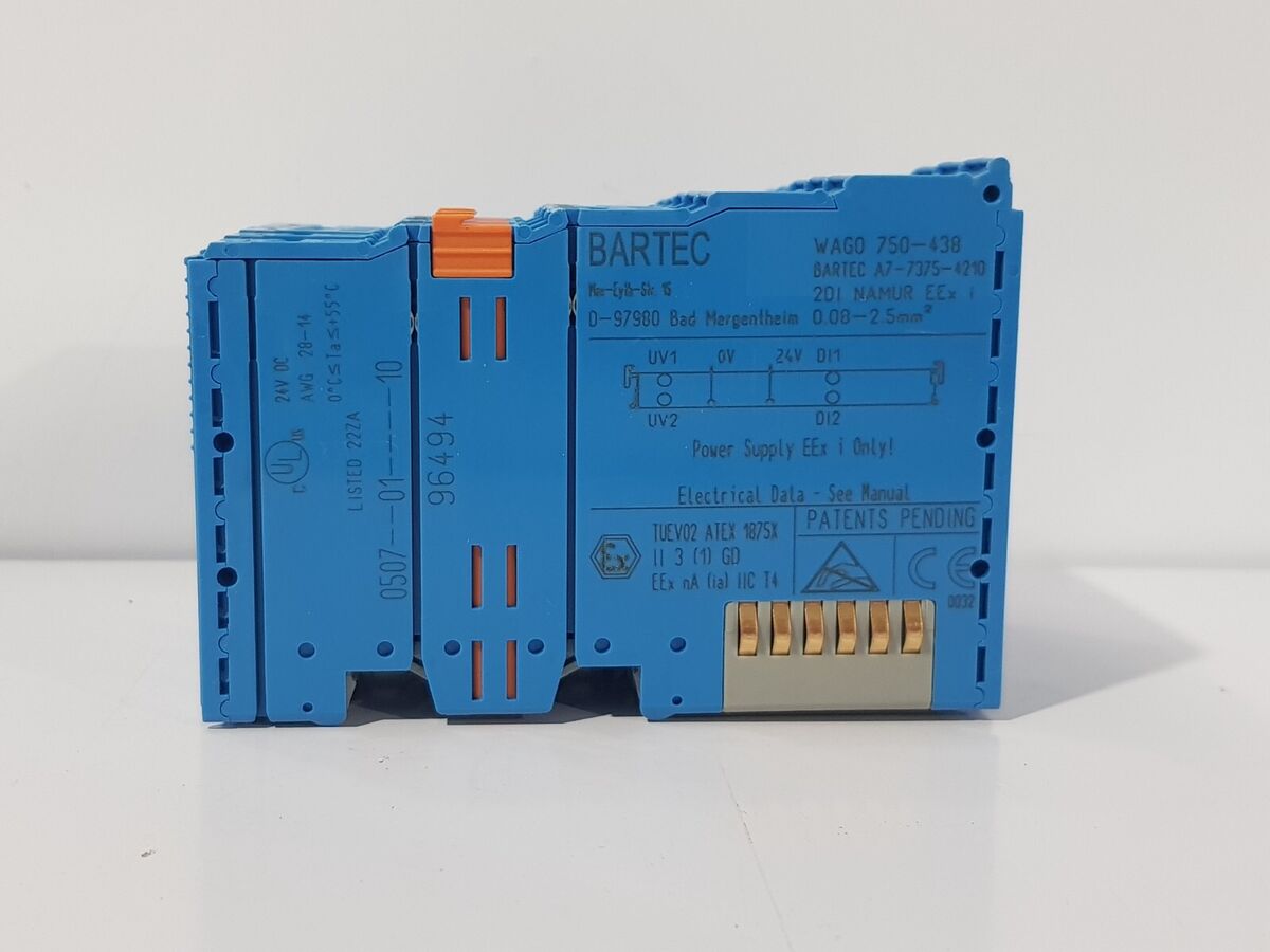 2-Channel Analog Input Module WAGO BARTEC 750-438 | WAGO Main image