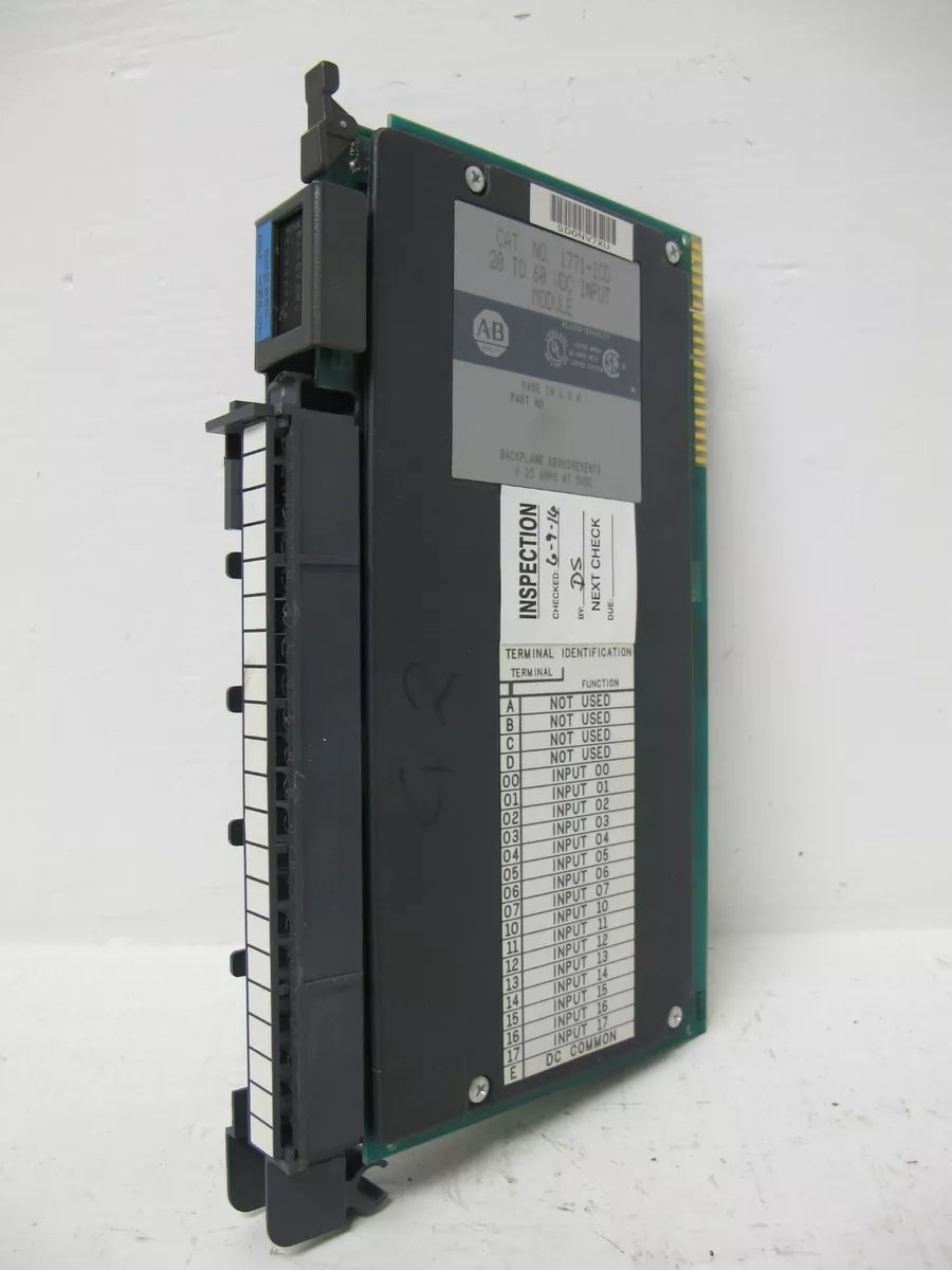 20 to 60 VDC Input Module-1771-ICD | Allen Bradley