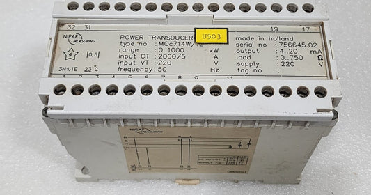 0-1000K W Automatic Watt Transducer | TransducerTech - Ram Automations