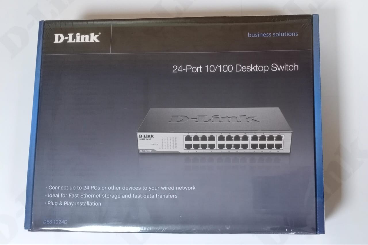 24-Port 10/100 Fast Ethernet Switch | D-Link Main image